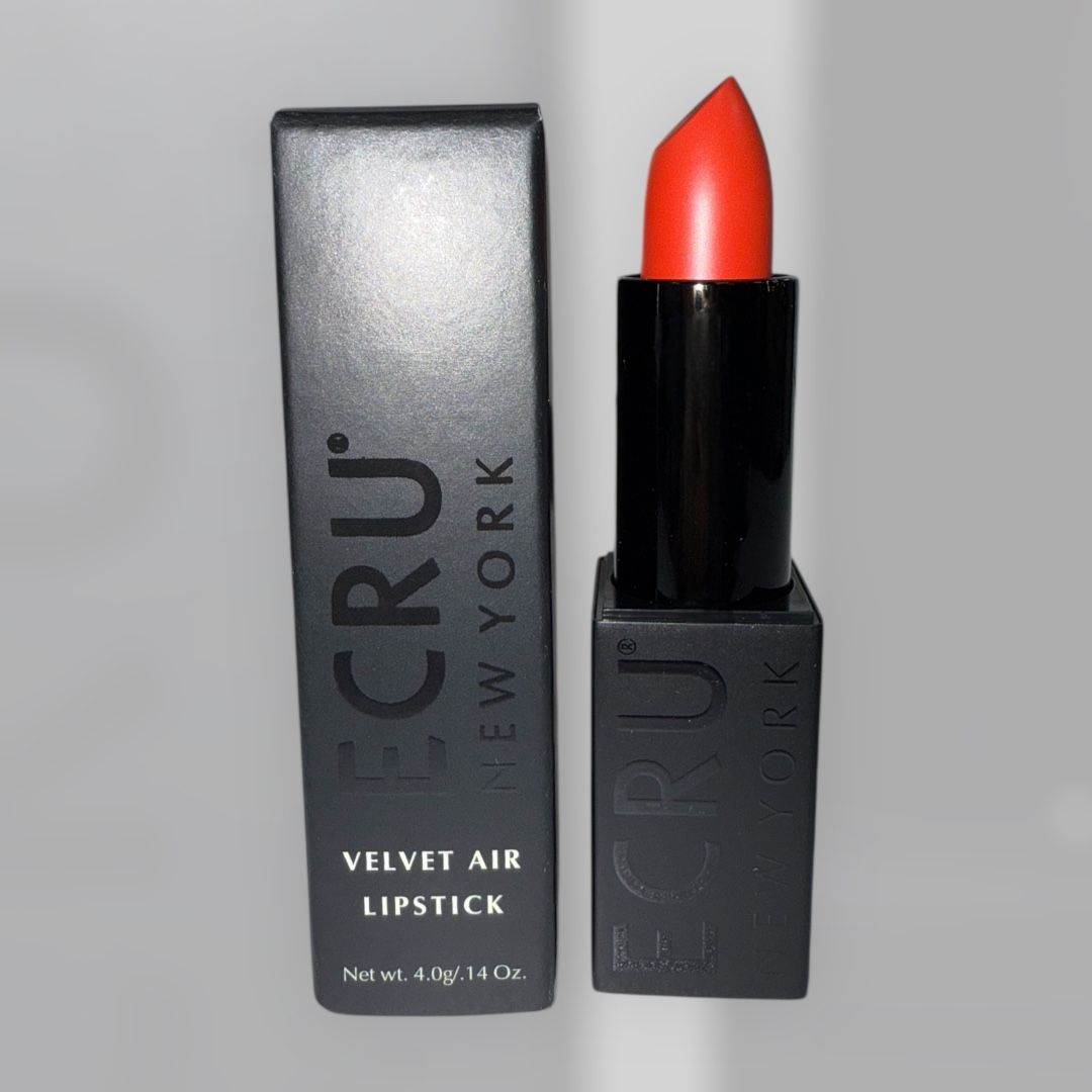 Ecru New York Velvet Air Lip In The Shade Brick City Red Matte Lipstick New