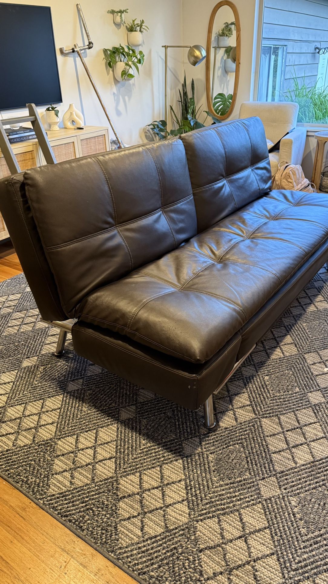 Leather Futon