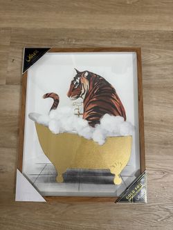 Tiger photo + Frame