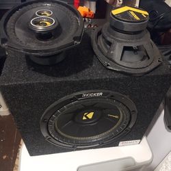 Kicker speakers 10 inch  & 6x9