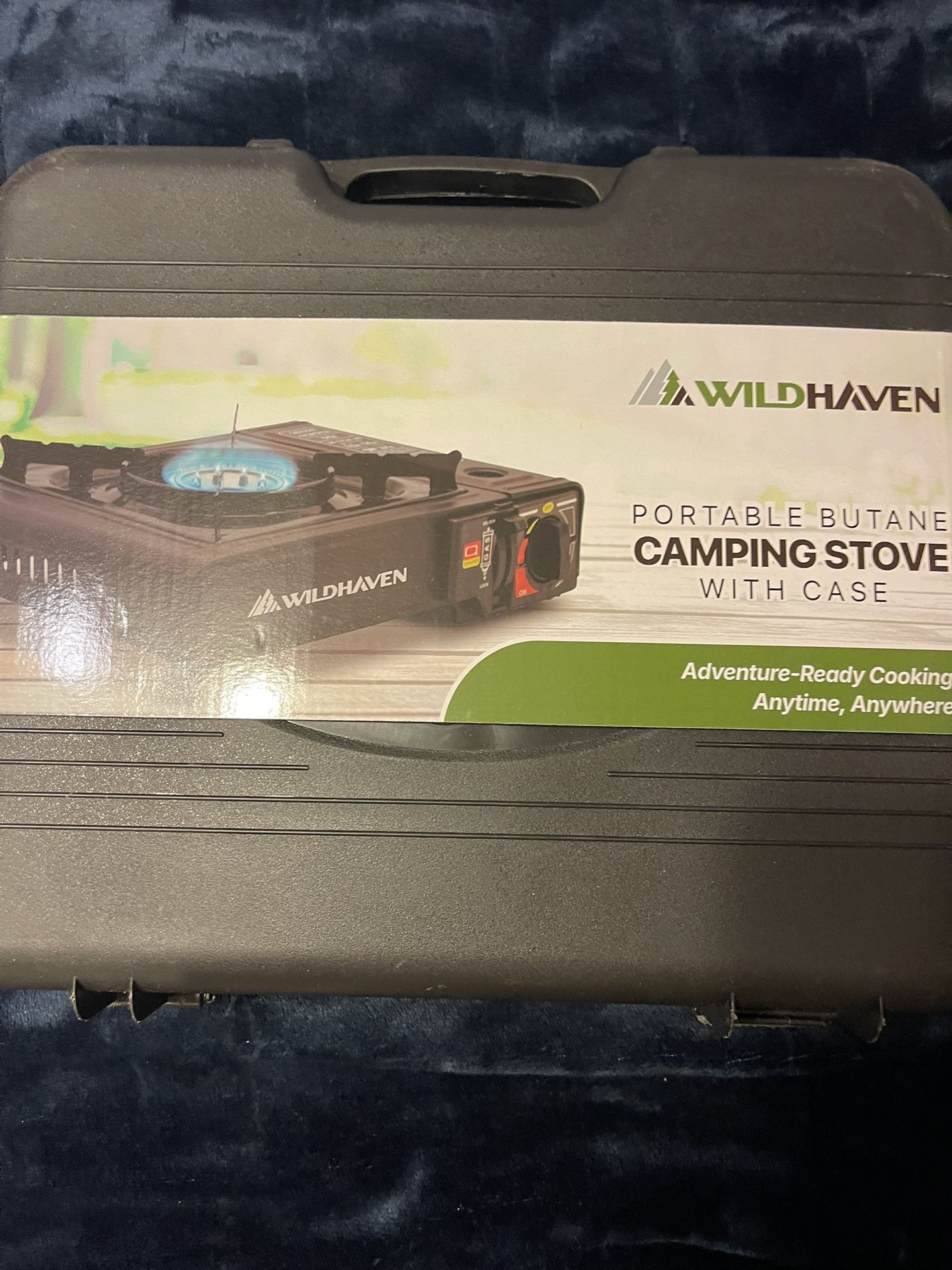 Wild Haven, Portable Butane, Camping Stove New In Case Never Used $40