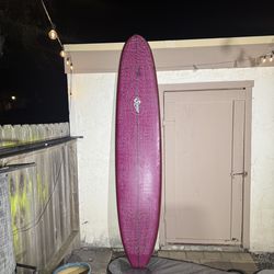 9’6” Sawyer Cleo Longboard Single Fin Surfboard