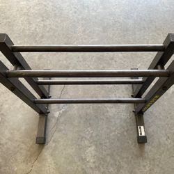 Golds Gym 24" Steel Utility Rack Stand for Dumbbells Kettle Bells RK-GG3DMK (