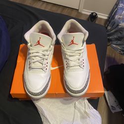 Jordan 3 White Cement 