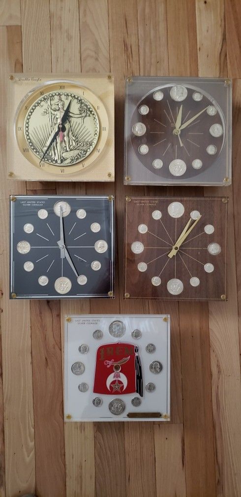 Marion Kay Numismatic Clocks