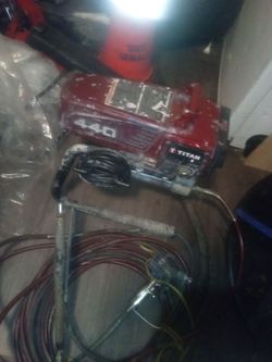 Titan impact 440 paint sprayer/airless