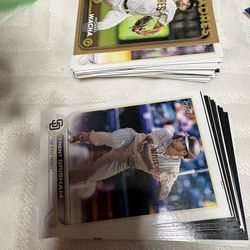 Lot Of Topps Padres Cards