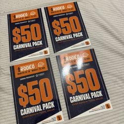 Houston Rodeo Carnival packs
