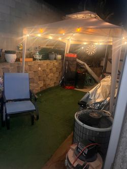 Beautiful 8x8 Beige Gazebo