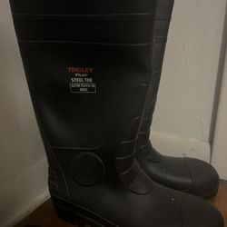 Steel Toe Rubber Boots  $45 For Both Pairs 