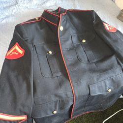 Marines Dress Blues Coat