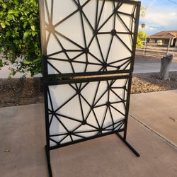 Galvanized Steel Privacy Screen Room Divider Partition