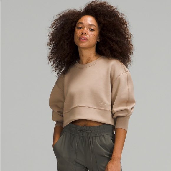 Lululemon Cropped Crewneck Pullover