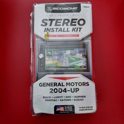 Scosche Stereo Intall KIt 2004  -up Buick.chevy .Gmc.Hummer 