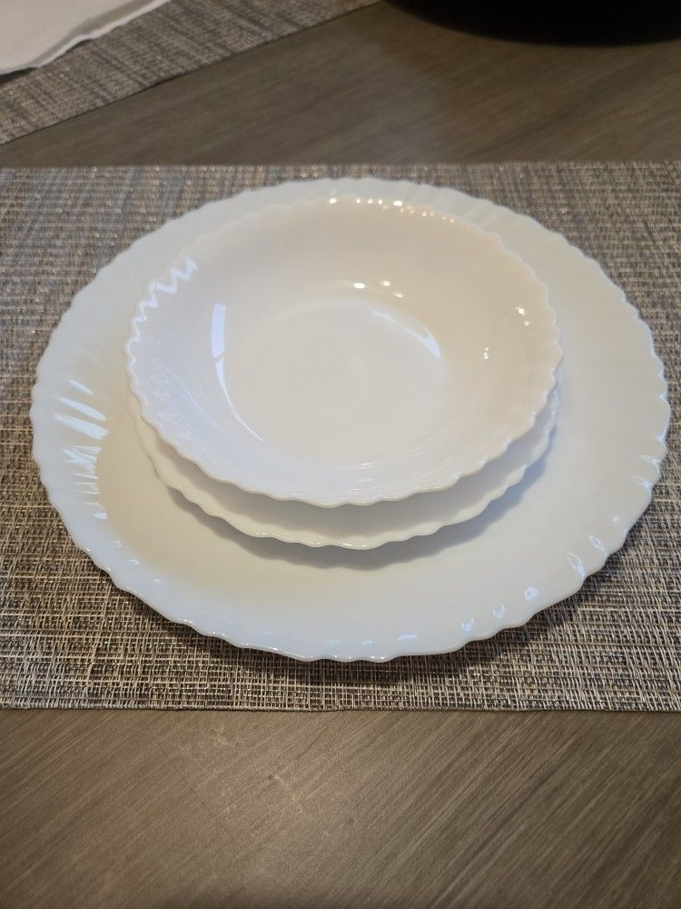 Arcopal Dinnerware From France White