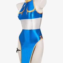 Chun Li Anime Cosplay Halloween Costume