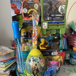 Dinosaur Easter basket