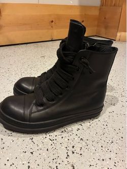 RICK OWENS Black Tower Jumbolaced