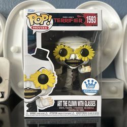 Funko Pop! Terrifier - Art The Clown With Classes #1593 (Funko Exclusive)