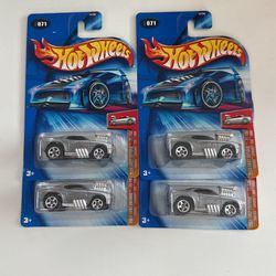 2004 Hot Wheels ZAMAC TOONED CAMARO Z28 1969 Free Shipping 071/100 Lot Of 4