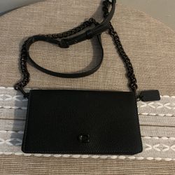 Coach Pebble leather Crossbody bag 