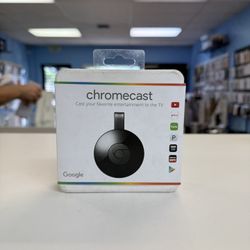 Google Chromecast (2nd Generation) 1080p HD Media Streamer - Black