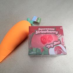 NWT Viral Sunny Days Squeeezy Carrot & Strawberry 