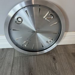 Silver Clock