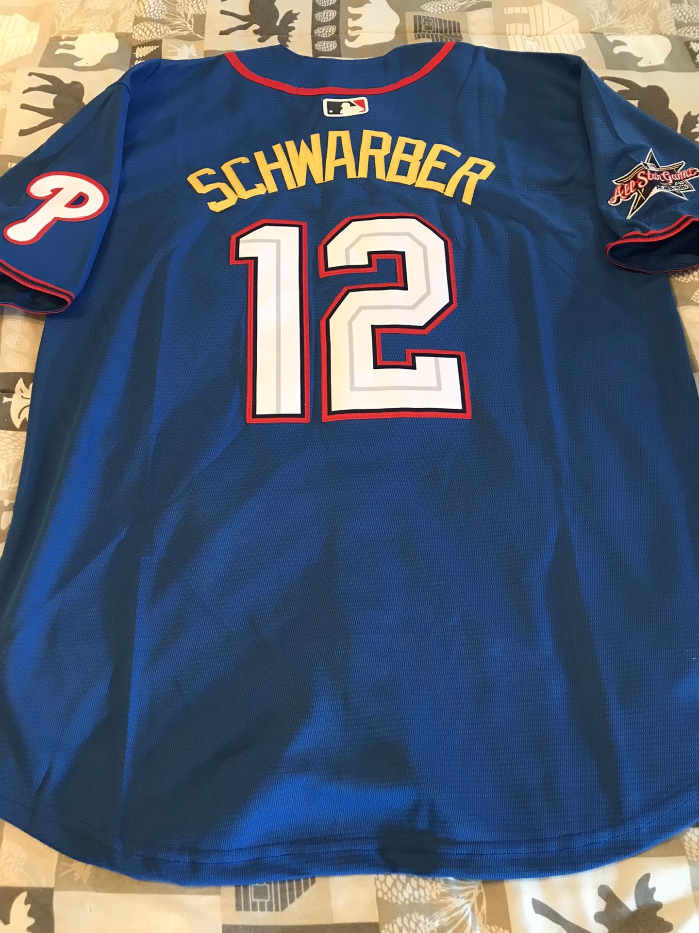 Phillies Schwarber Baseball Jersey 