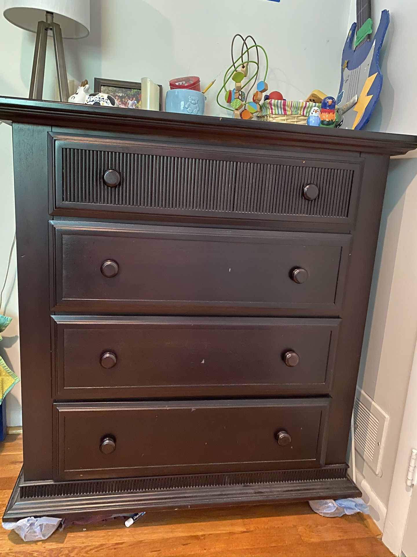 Hardwood Tall Dresser