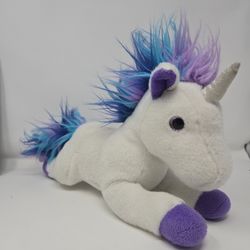 Aurora World Plush UNICORN Stuffed Animal Toy EUC
