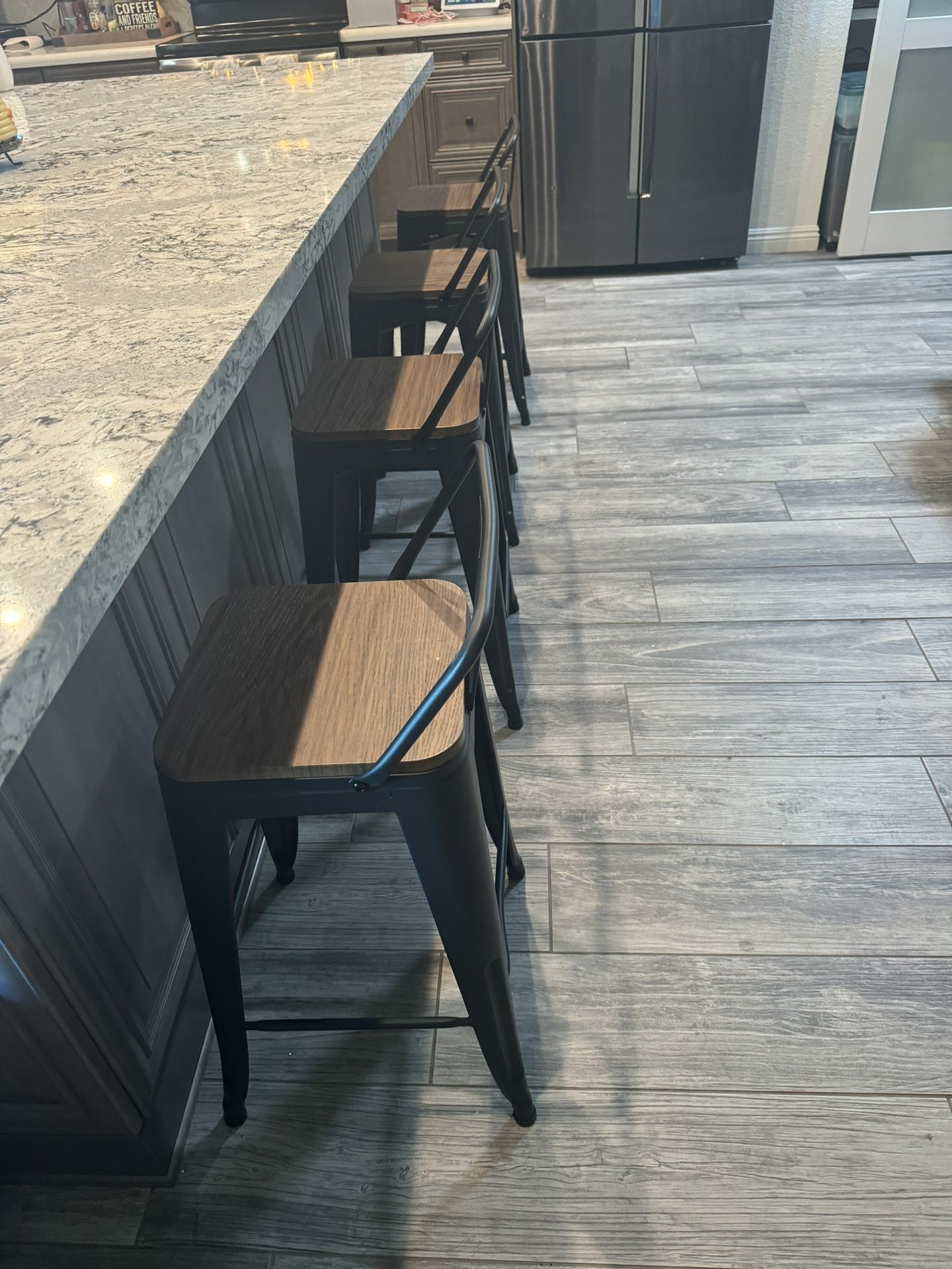 New  Bar Stools Set Of 4 (30 In)