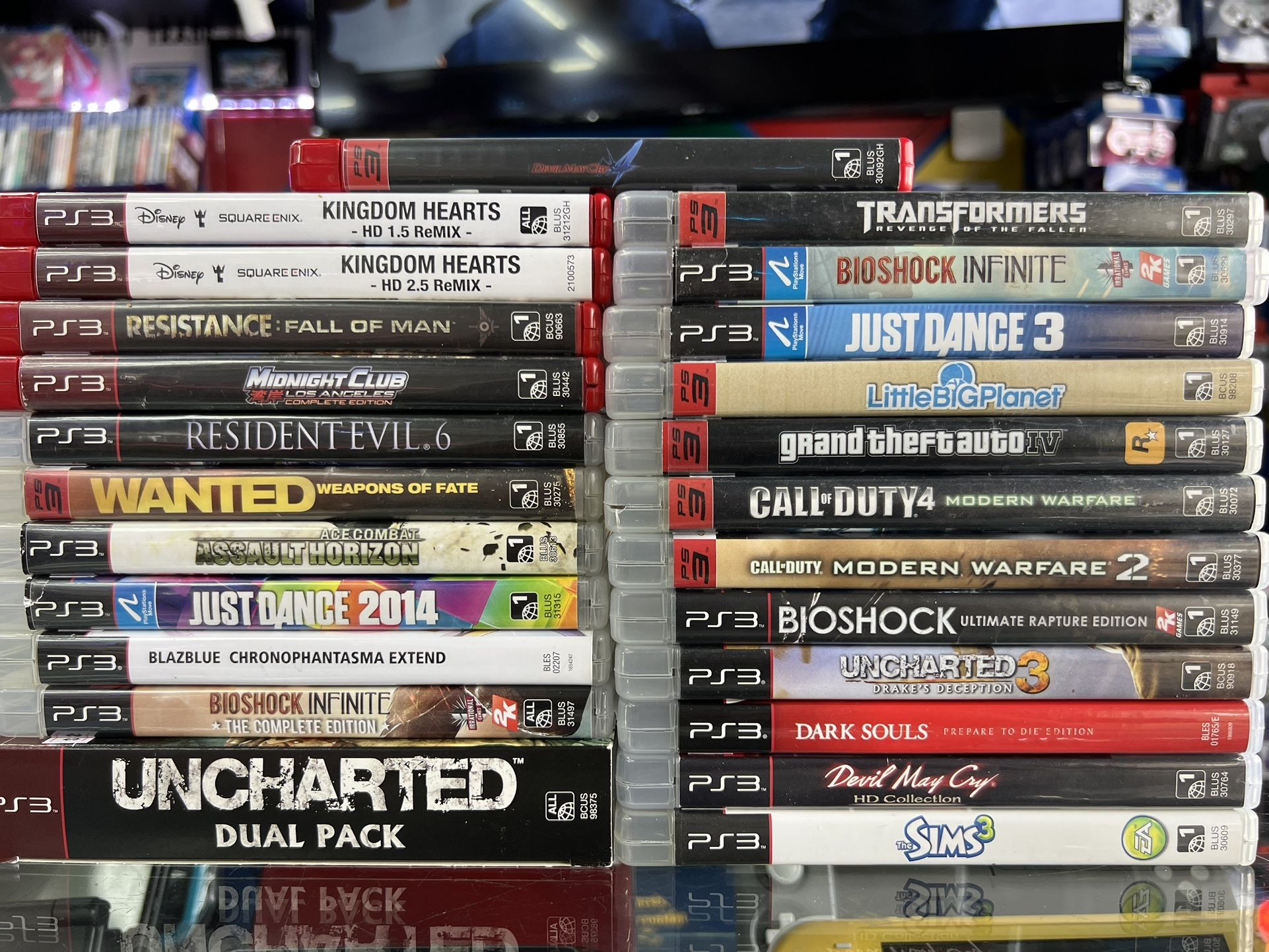 PS3 Games *PRICES IN THE DESCRIPTION PLEASE READ*