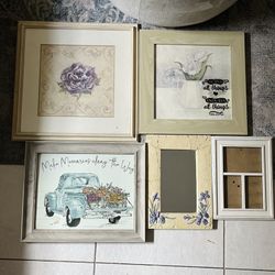 Picture Frame Set lot