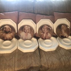 1998 Marilyn Monroe Collector Plates Read Description 