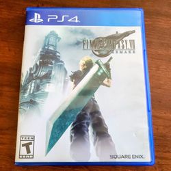 Final Fantasy 7 Remake - Video Game Disc's 