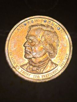 Andrew Johnson Toned Dollar Errors!