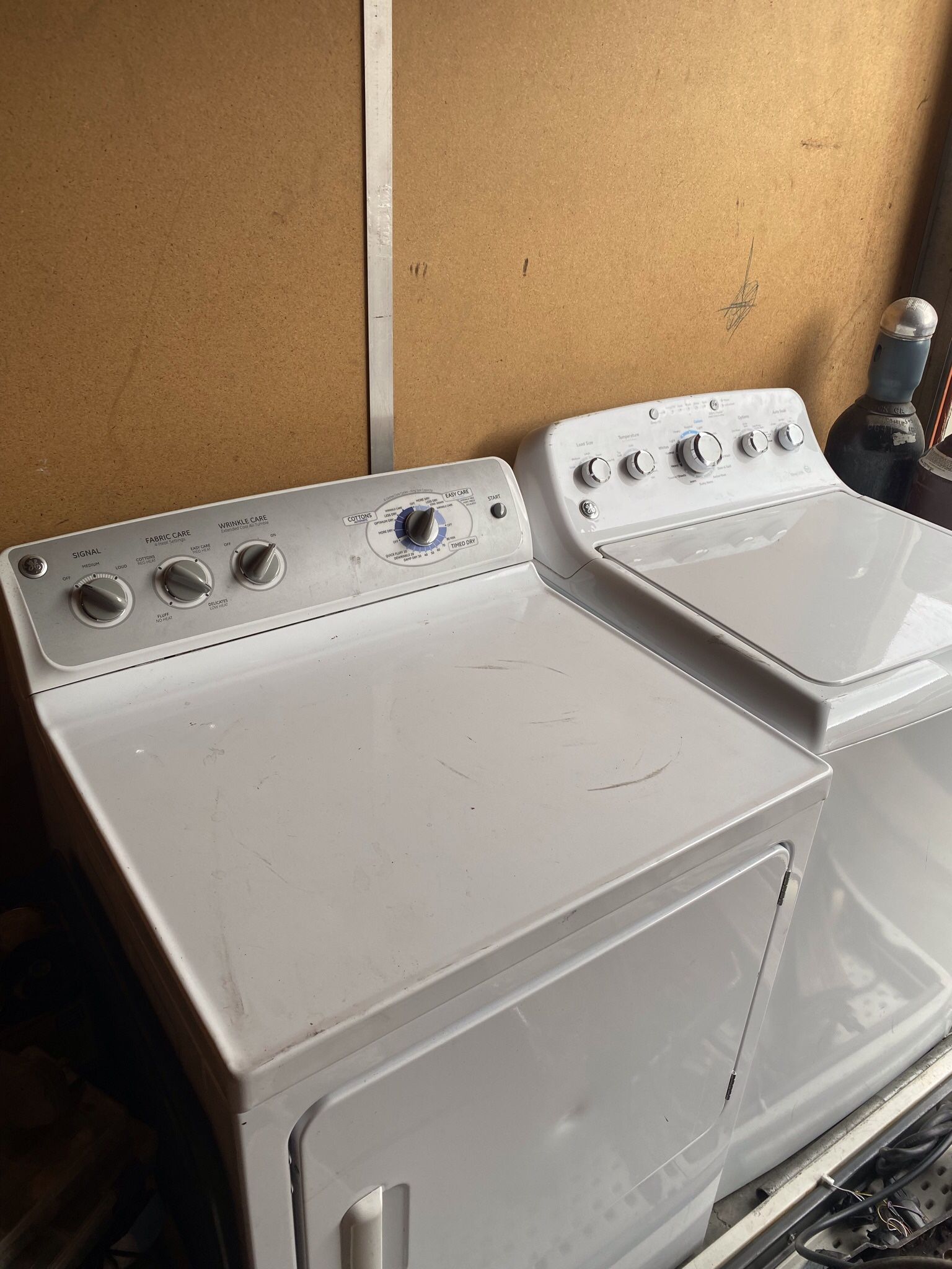 Sale Set  Electric Washer and Dryer  Ge