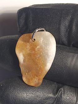 Natural Bi Color Citrine Pendant 