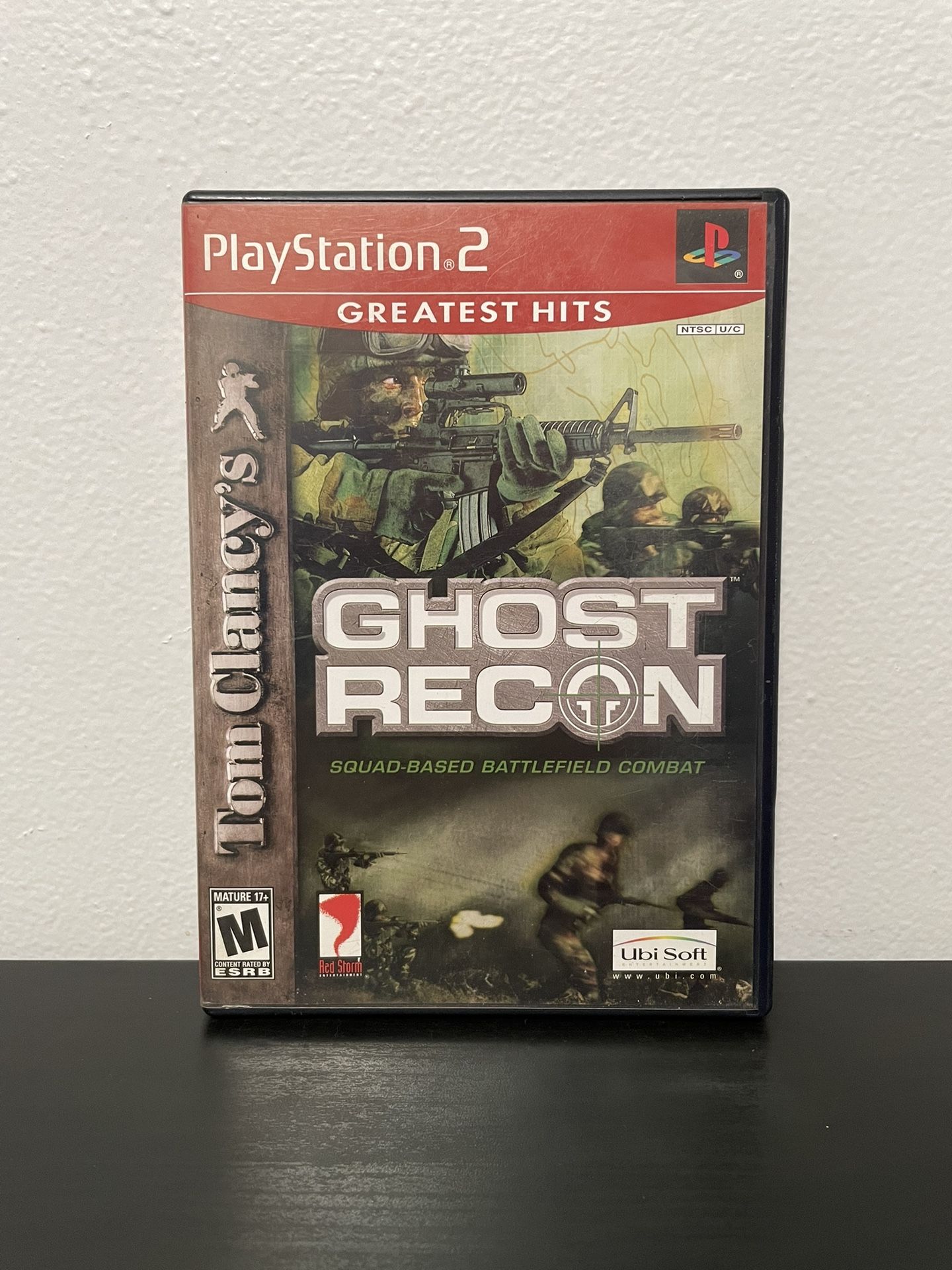 Tom Clancys Ghost Recon PS2 Sony PlayStation 2 Greatest Hits CIB Video Game 2002