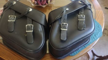 Two new saddle bags for any motor cycle