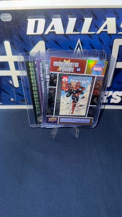 Marvel Upper Deck/Fleer Insert card lot! 4 cards total. NRM/M cond!