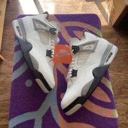 Jordan 4 White Cement (2025) New 10.5M