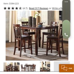 Ashley furniture wood table