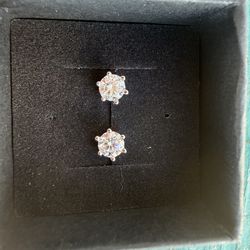 Moissanite earrings