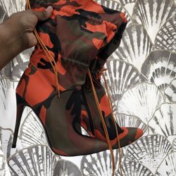 Camouflage Boots