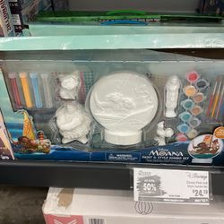 Disney Moana Paint And Style Jumbo Set