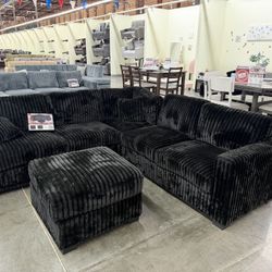 Sectional Sofa With Ottoman Brand New 