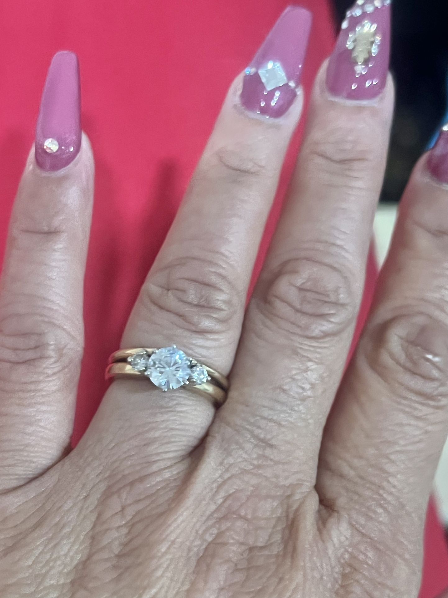 14k Diamond Ring