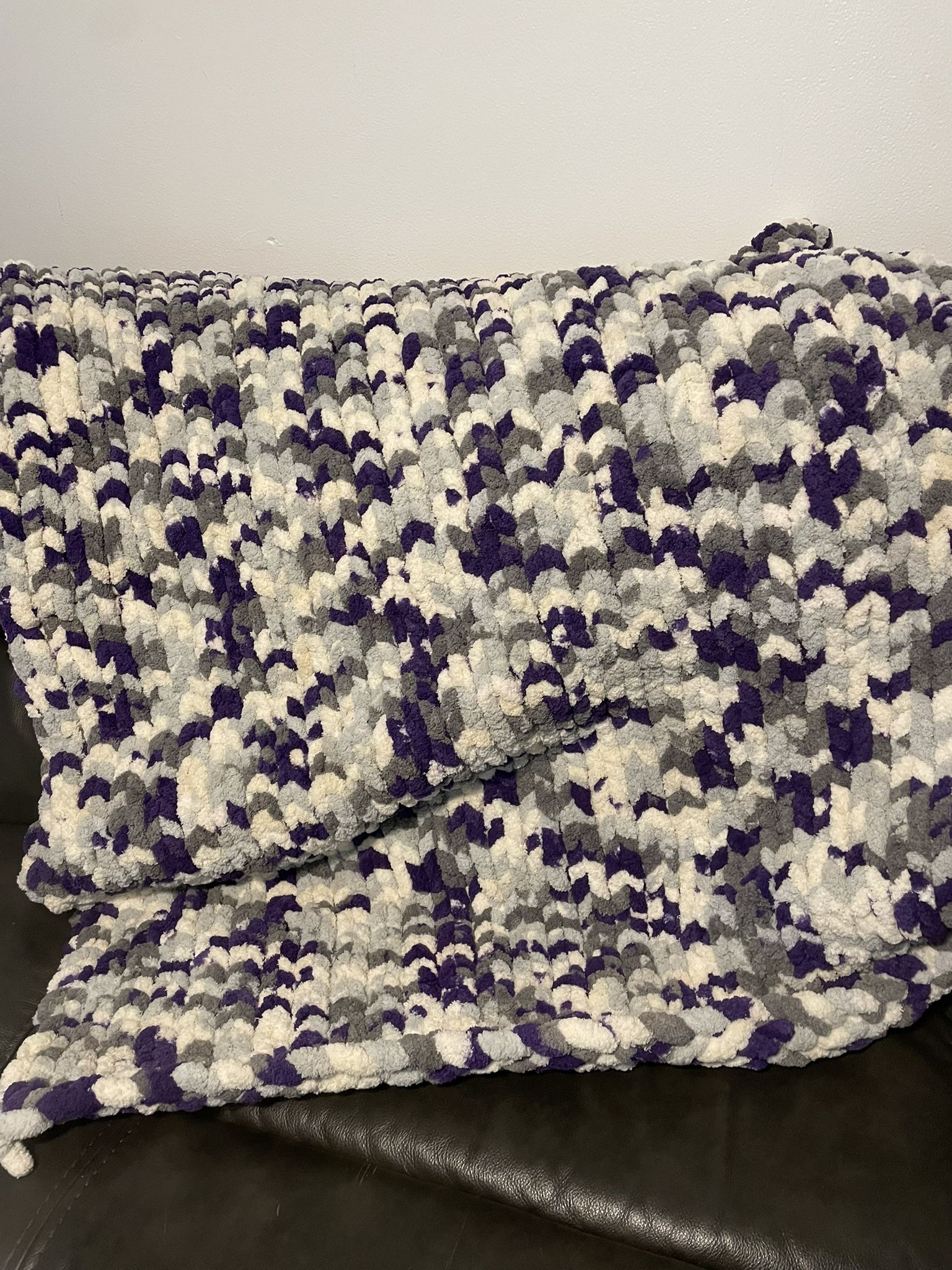 Hand Knotted Blanket